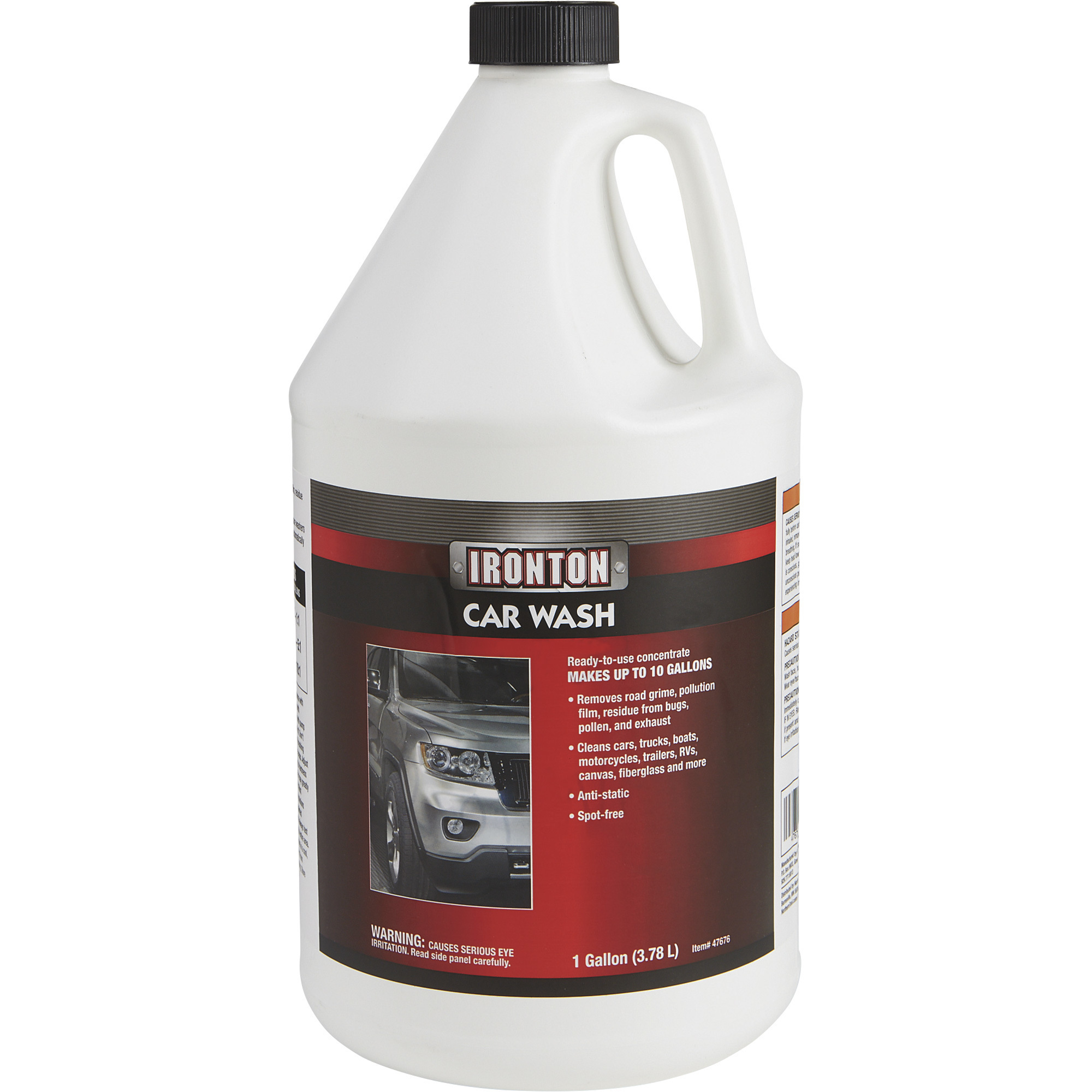 Ironton Concentrated Pressure Washer Car Wash, 1 Gallon, Model# ICW